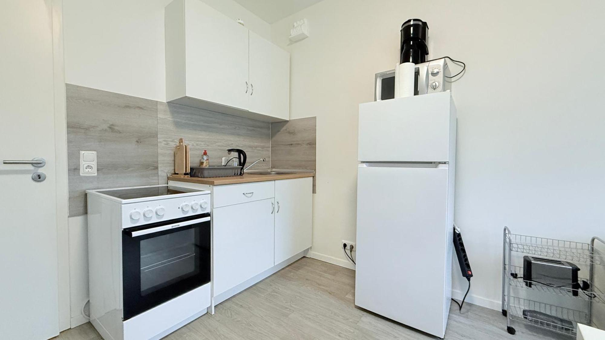 Studio-Apartments Fuer Monteure & Businessgaeste Zentral In 노이뮌스터 외부 사진