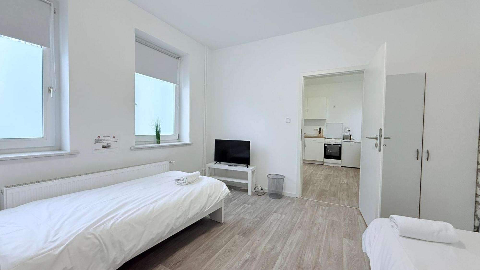 Studio-Apartments Fuer Monteure & Businessgaeste Zentral In 노이뮌스터 외부 사진